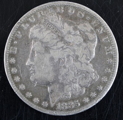Lot 3404 - United States of America, 1885 silver Morgan...