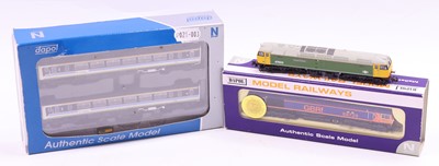 Lot 721 - Three N gauge locos to include a Graham Farish...