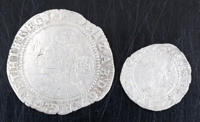 Lot 3255 - England, 1601 sixpence, obv: 6th crowned and...