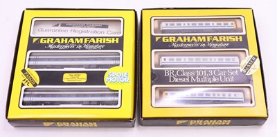 Lot 723 - Two Graham Farish N gauge DMUs to include a...