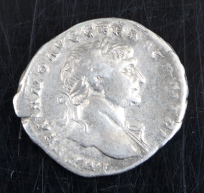 Lot 3243 - Roman Empire, Trajan, 98-117, silver denarius,...