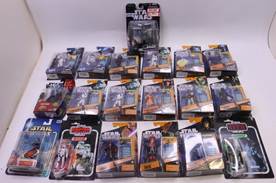 Lot 1975 - Kenner Hasbro Collection of Star Wars modern...