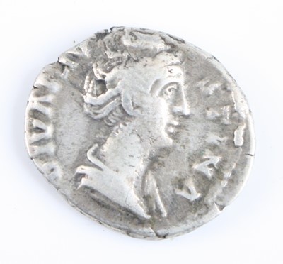 Lot 3266 - Roman Empire, Diva Faustina Senior. Died AD...