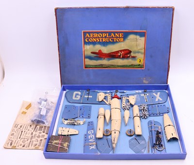Lot 1863 - Meccano Aeroplane Constructor No.2, circa 1935...
