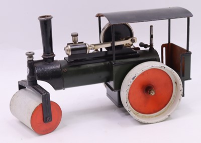Lot 18 - Original Märklin Steamroller, Ref. 4084,...