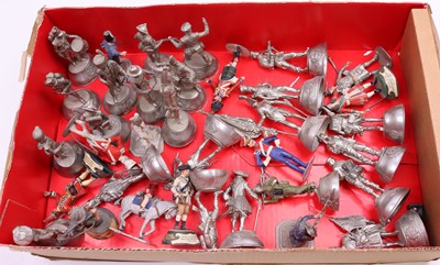 Lot 1782 - Chass C Staden, collection of unpainted Pewter...