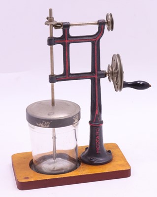 Lot 2120 - A very rare Meccano cast iron and plated...