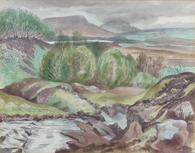 Lot 240 - John Nash RA (1893-1977) - Landscape near...