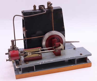 Lot 22 - Unusual stationary steam plant comprising of...