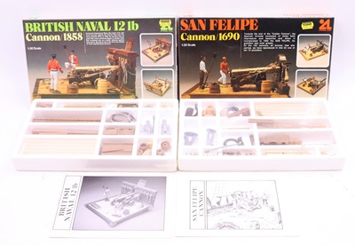 Lot 784 - Artesania Latina 1/30 scale Group of 2 wooden...