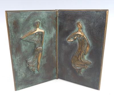 Lot 177 - Willi Soukop (Austrian, 1907-1995) - bronze...