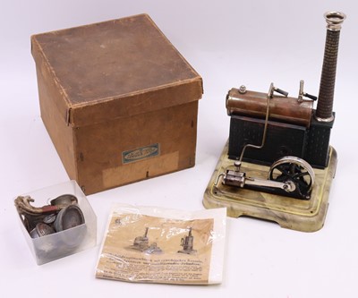 Lot 27 - Marklin live steam stationary engine,...