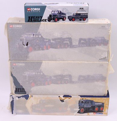 Lot 916 - Corgi Classics Heavy Haulage 1/50 scale group...