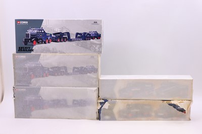 Lot 929 - Corgi Classics Heavy Haulage 1/50 scale group...