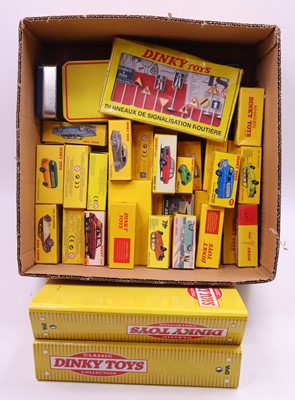 Lot 1318 - Atlas Editions Dinky Toys English and French...
