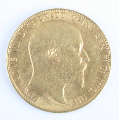 Lot 3312 - Great Britain, 1910 gold full sovereign,...