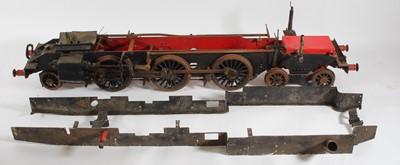 Lot 39 - 3.5-inch gauge LMS Stainer part-built 2-6-4...
