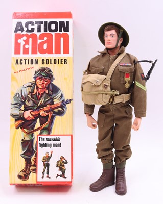 Lot 1941 - Palitoy Action Man Soldier figure, in military...