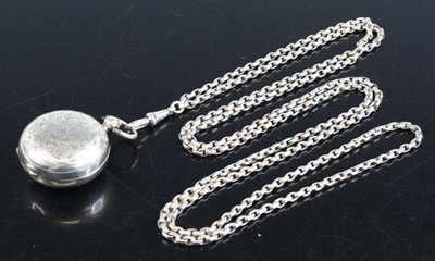 Lot 3350 - An Edwardian silver sovereign case, having...