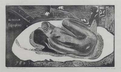 Lot 346 - Paul Gauguin (French, 1848-1903) - Manao...