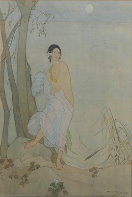 Lot 278 - Dorothy Hawksley (1884-1970) - Nymph,...