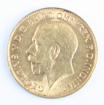 Lot 3276 - Great Britain, 1912 gold half sovereign,...