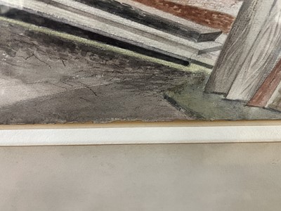 Lot 284 - Paul Nash (1889-1946) - Shipyard, Rye,...