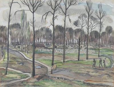 Lot 283 - Paul Nash (1889-1946) - Near the Somme,...