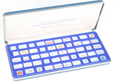 Lot 3421 - The Franklin Mint, The Official Emblems Of The...