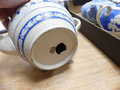 Lot 53 - A collection of 19th century and later teapots,...