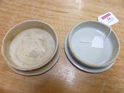 Lot 34 - A matched set of three Chinese porcelain...