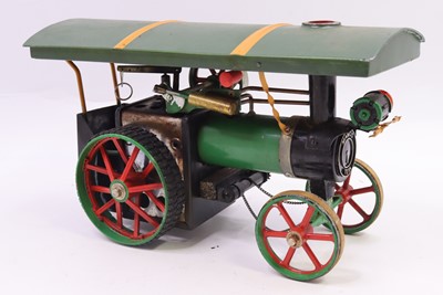 Lot 10 - Mamod and later adapted spirit-fired traction...
