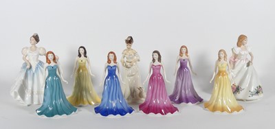 Lot 148 - A collection of Royal Doulton figures of...