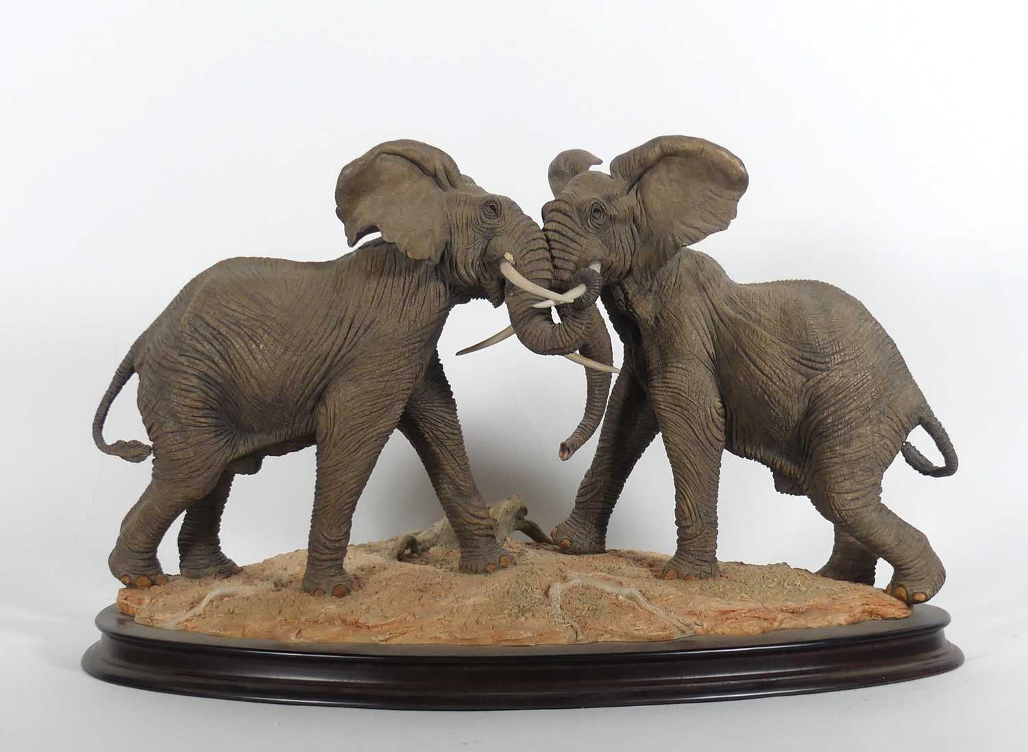 Lot 90 - A Country Artists figure group 'A Trial of...