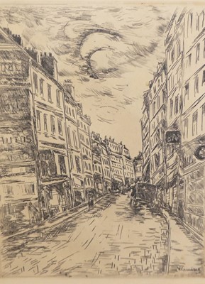 Lot 1058 - Maurice de Vlaminck (1876-1958) Rue de la...