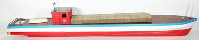 Lot 73 - A custom-built large-size wooden painted...