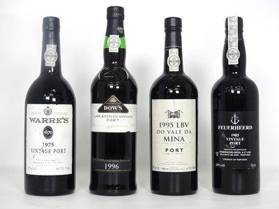 Lot 1309 - Warre's vintage port 1975, one bottle; Feuer...
