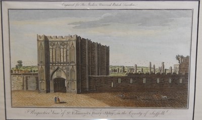 Lot 1105 - A small quantity of topographical engravings...