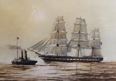 Lot 1020 - F J Gardiner (British b1942) watercolour,...