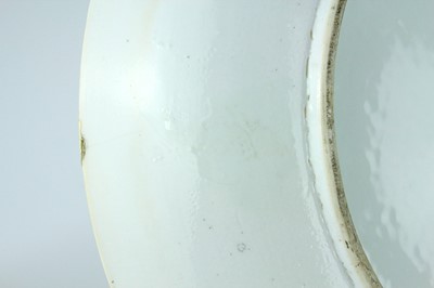 Lot 186 - A large Chinese famille rose ‘figural’ dish,...