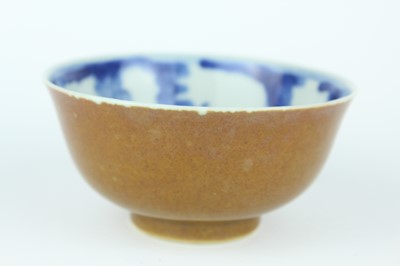 Lot 163 - A pair of Chinese iron-brown glazed and...