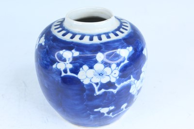 Lot 166 - A pair of Chinese blue and white ‘cracked ice...