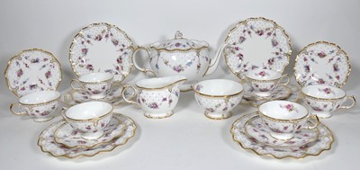 Lot 96 - A Royal Crown Derby 'Royal Antoinette' pattern...