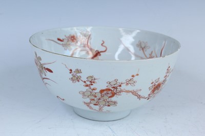 Lot 181 - Two Chinese floral-decorated bowls, Qing...