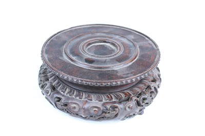 Lot 60 - A Chinese export silver tripod bowl with...