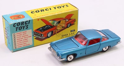 Lot 1345 - Corgi Toys No. 241 Ghia L.6.4 saloon...