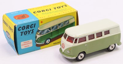 Lot 1350 - Corgi Toys No. 434 Volkswagen Kombi,...