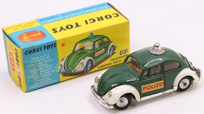 Lot 1354 - Corgi Toys No. 492 Volkswagen European police...