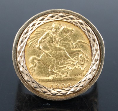 Lot 3237 - Great Britain, 1900 gold half sovereign,...
