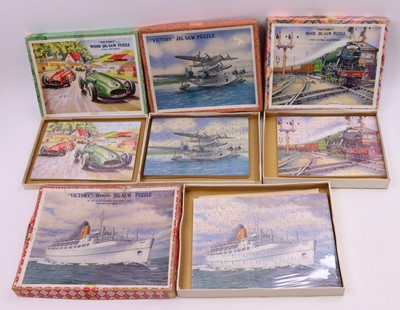 Lot 1876 - 4 various Victory Puzzles, to include The...